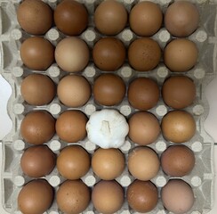 30 Units per carton of eggs 