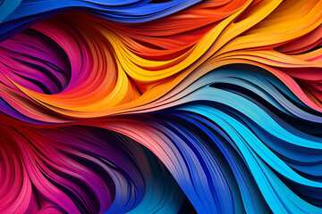 Digital effects. Multicolor abstract background. Colorful pattern. Creative graphic design for poster, brochure, flyer and card. Unique wallpaper. Backdrop for web, fabric and notepad cover