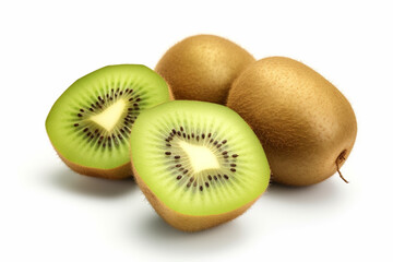 Kiwi fruit isolate on white background