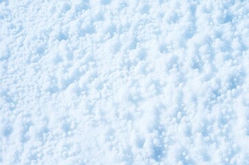 Obraz premium The texture of the snow is light.