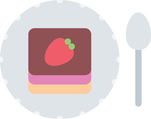 design vector image icons dessert