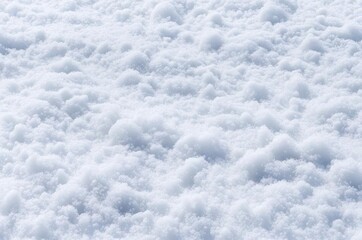 Obraz premium The texture of the snow is light.