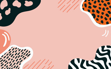 Abstract background poster. Good for fashion fabrics, postcards, email header, wallpaper, banner, events, covers, advertising, and more. Valentine's day, women's day, mother's day background.