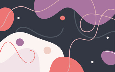 Abstract background poster. Good for fashion fabrics, postcards, email header, wallpaper, banner, events, covers, advertising, and more. Valentine's day, women's day, mother's day background.