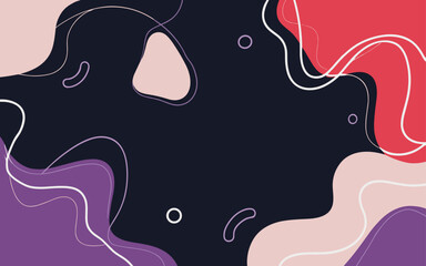 Abstract background poster. Good for fashion fabrics, postcards, email header, wallpaper, banner, events, covers, advertising, and more. Valentine's day, women's day, mother's day background.