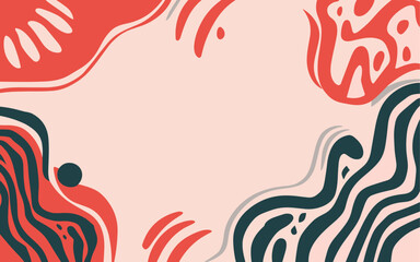 Abstract background poster. Good for fashion fabrics, postcards, email header, wallpaper, banner, events, covers, advertising, and more. Valentine's day, women's day, mother's day background.