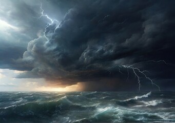 sea on the storm