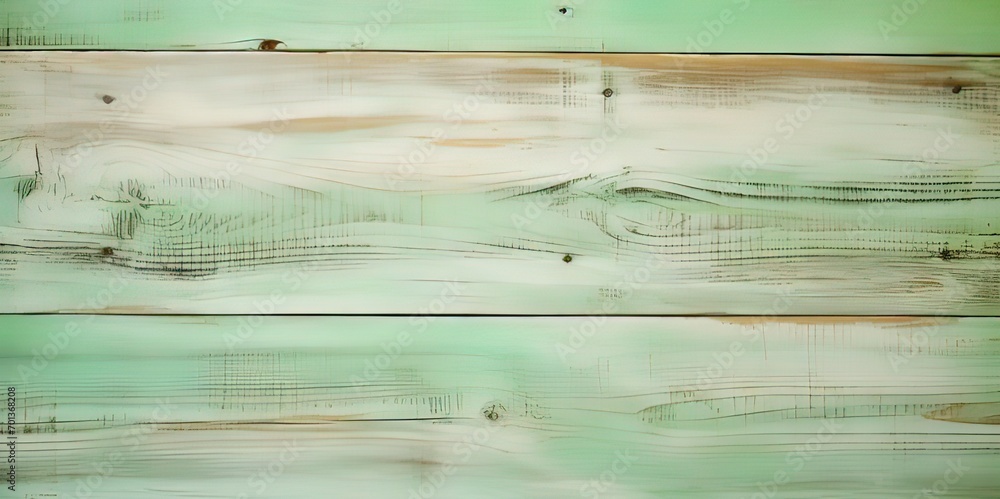 Canvas Prints Light green  wooden background