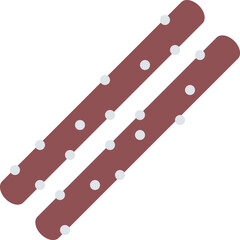 design vector image icons salted sticks