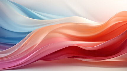 Fototapeta premium A pearl white abstract background, featuring subtle gradients and a soft glow.