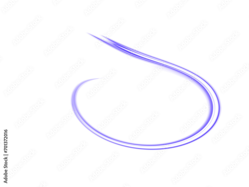 Poster luminous neon shape wave, abstract light effect png illustration. wavy glowing bright flowing curve 