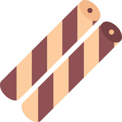 design vector image icons wafer rolls
