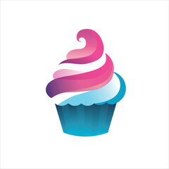 Beautiful delicious dessert with aromatic glaze and fresh berries on a light background.