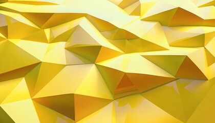 yellow background of geometric shapes suitable as cover