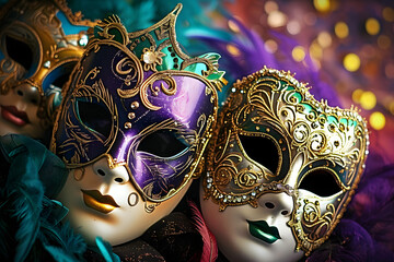 Mardi Gras Masks -