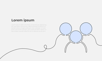 people line cursor arrow. Vector illustration and simple design.	
