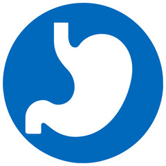 Stomach vektor icon illustation