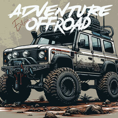 Adventure car design © Hamza