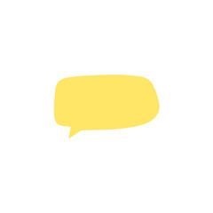simple speech bubble