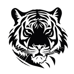 tiger head vector