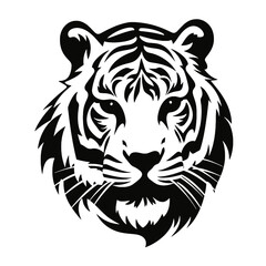 tiger head vector