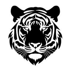 tiger head vector