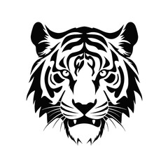 tiger head vector