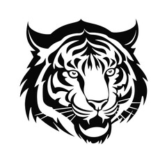 tiger head vector