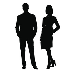 business silhouette
