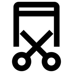 Mobile screenshot icon in outline. Simple smartphone vector — pixel-perfect icon.