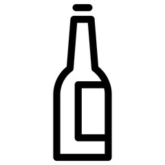 Sauce icon in outline style. Simple utensil vector illustration — pixel-perfect icon.