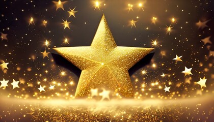 background full of stars suitable for packaging or Christmas decoration