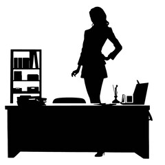 business people silhouettes