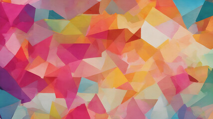 Obraz premium Abstract geometric background. Abstract Modern geometric Backgrounds.. AI generated image