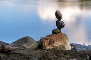 Balance of stones, book cover