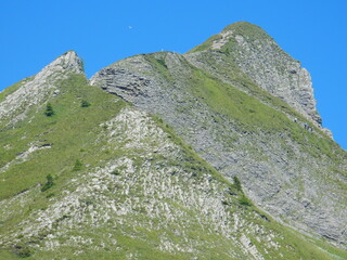 Damulser Mittagspitze mountain, Voralberg, Austria