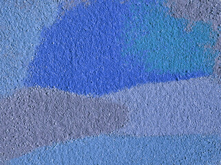 Blue aesthetic. Blue background. Blue cosmetic clay. Natural texture from loam and silt. Healing...