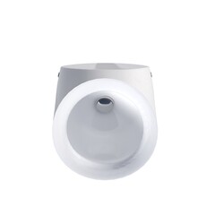 Lavatory pan isolated on a white background, bidet, 3D illustration, and CG render