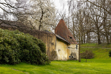 Obraz premium Trebon Chateau, castello rinascimentale del XVI secolo (Trebon, Cechia, Boemia) (Famiglie Rosenberg e Schwarzenberg)