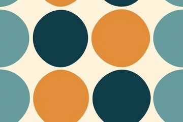 Composition With Shapes Abstract Pattern
