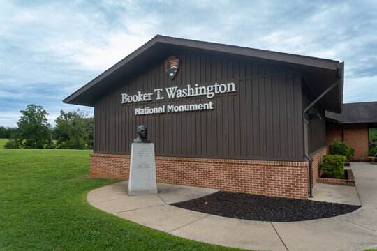 Booker T. Washington National Monument in rural Hardy, Virginia. Tobacco farm where Booker T. Washington was born into slavery and later freed by Emancipation Proclamation.