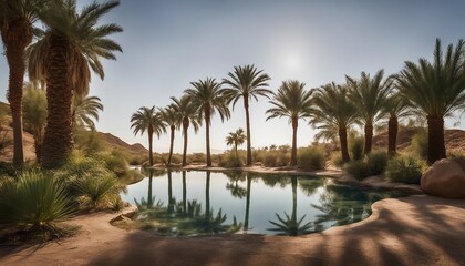 palm trees on the beach