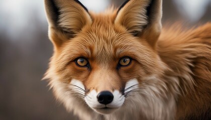 Fototapeta premium red fox portrait