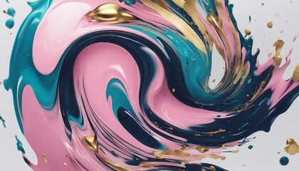 abstract background with splashes