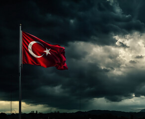 Türk bayrağı. Translation Turkey Flag
