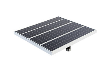 Solar panels or solar cells for health clean energy and environment isolated on transparent png background, Photovoltaic solar traps, green energy concept.