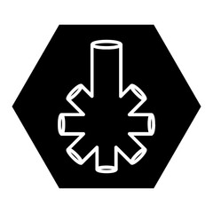  water pipe glyph b
