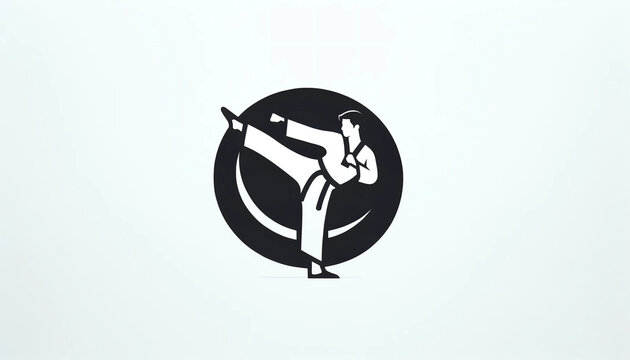 Logo taekwondo simple