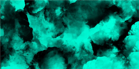 Abstract background with Scary Blue and black horror background. Marbled Blue painted powder explosion. Bright Blue space nebula .  Blue & Black color old concrete wall for background. © Sanatçi