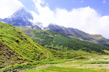 Naklejka premium Shounter Valley, azad kashmir